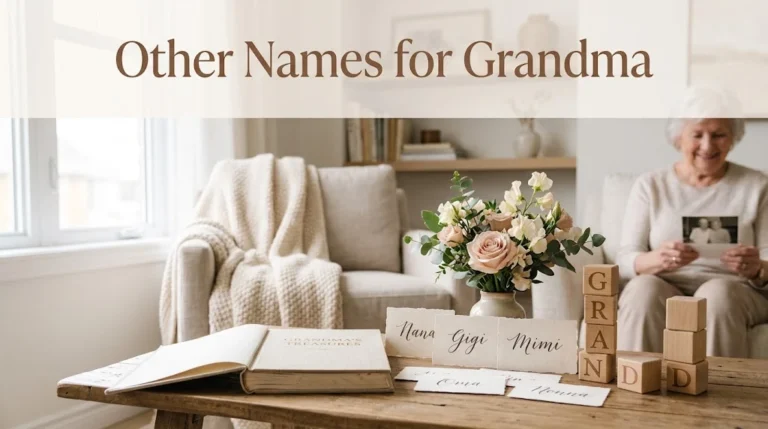 Other Names for Grandma