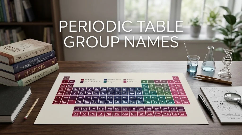 Periodic Table Group Names