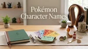 Pokémon Character Names