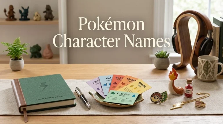 Pokémon Character Names