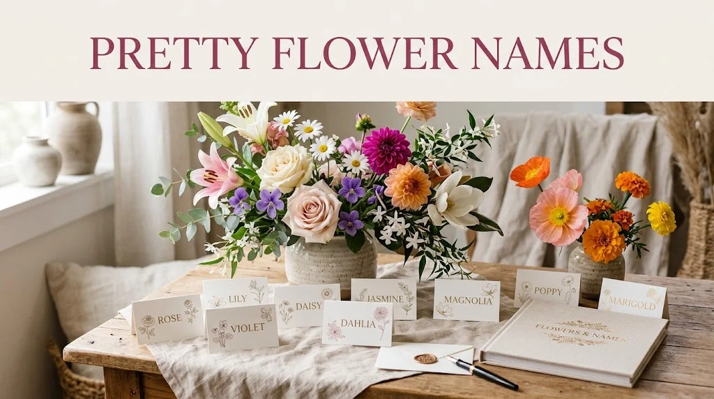 Pretty Flower Names