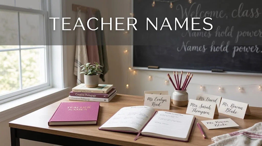 Teacher Names