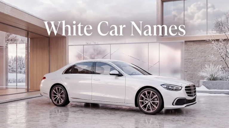 White Car Names