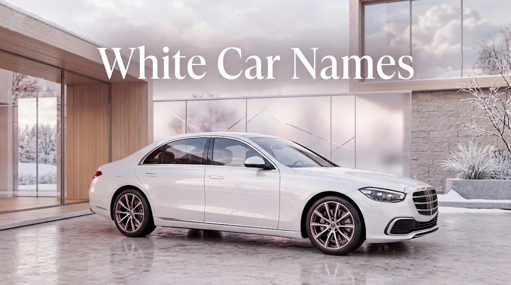 White Car Names