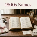 1800s Names