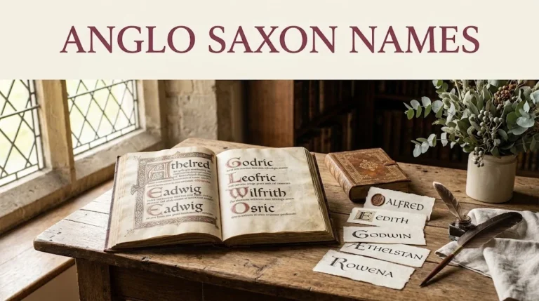 Anglo Saxon Names