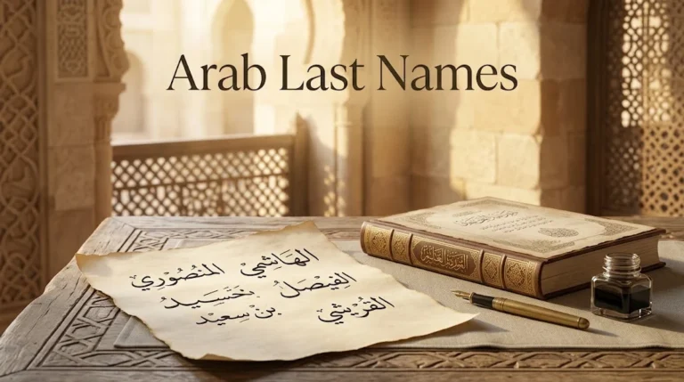 Arab Last Names
