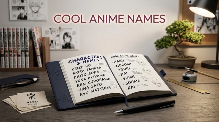 Cool Anime Names