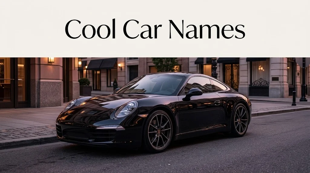 Cool Car Names