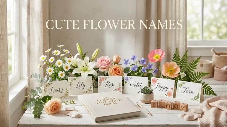 Cute Flower Names