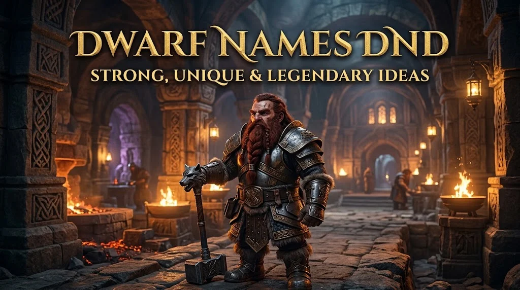 Dwarf Names DND