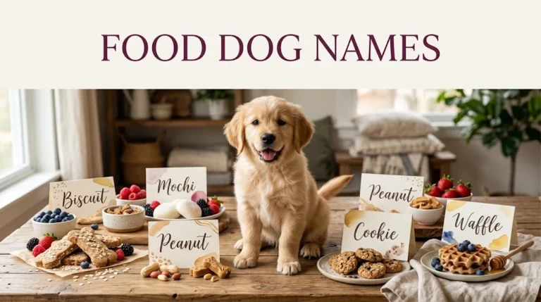 Food Dog Names