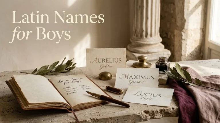 Latin Names for Boys