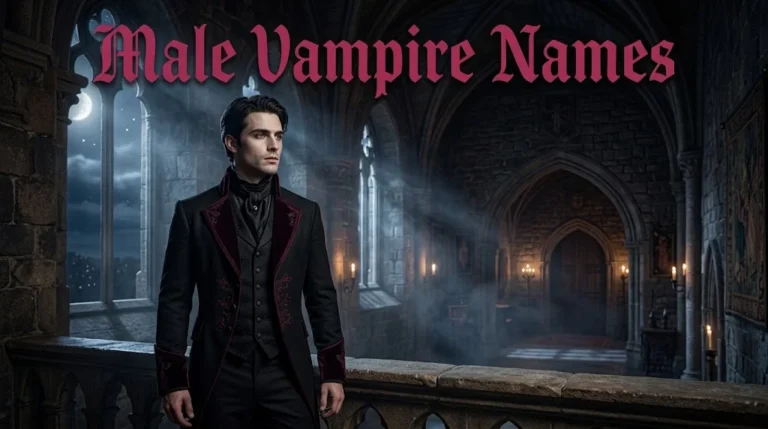 Male Vampire Names