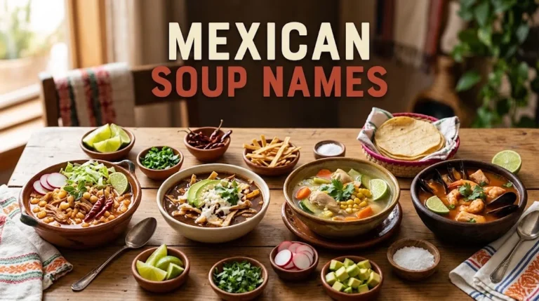 Mexican Soup Names