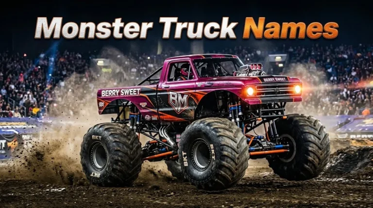 Monster Truck Names