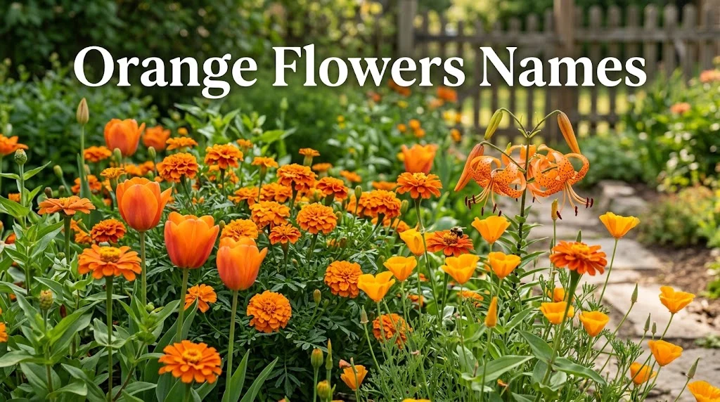 Orange Flowers Names