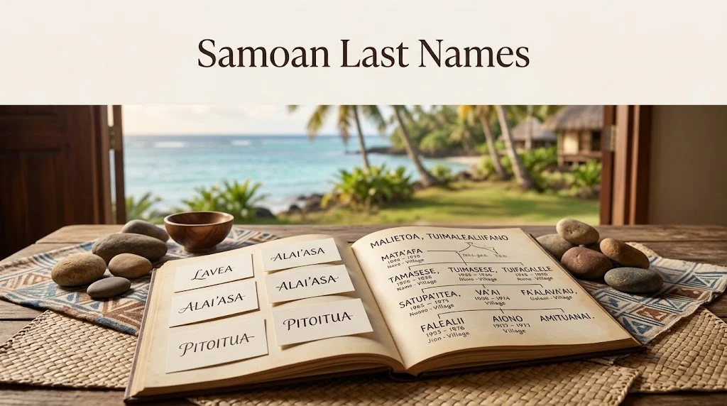 Samoan Last Names