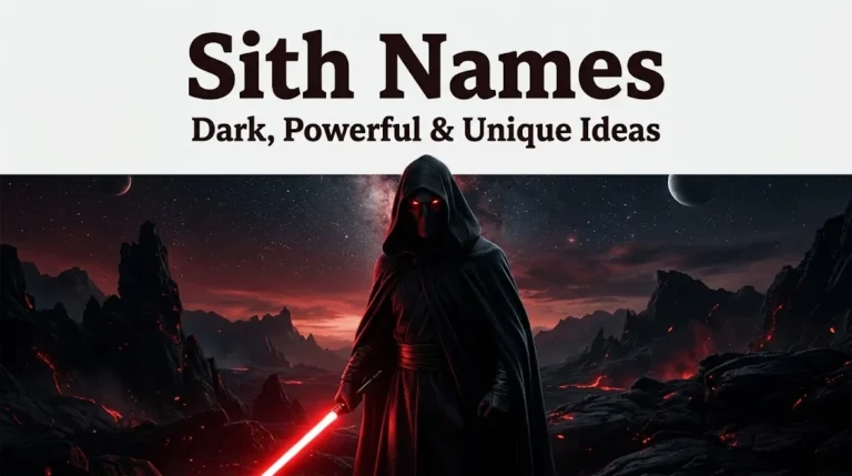 Sith Names