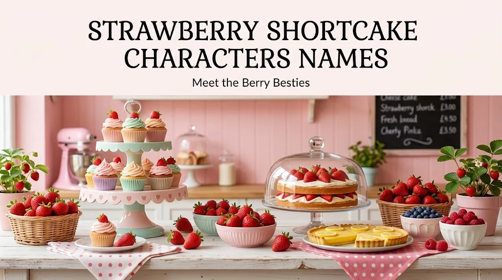 Strawberry Shortcake Characters Names