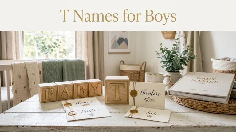 T Names for Boys
