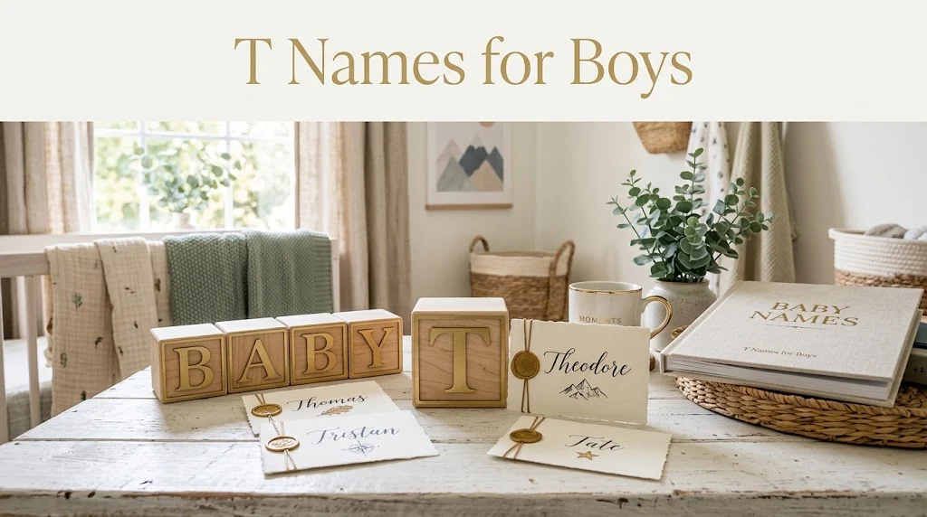 T Names for Boys