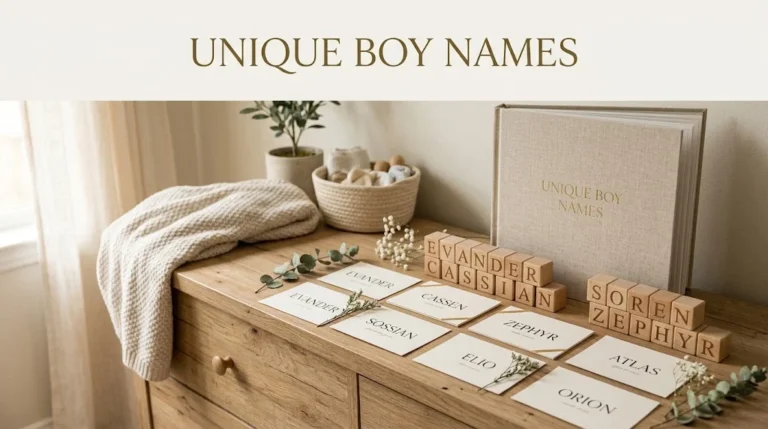 Unique Boy Names