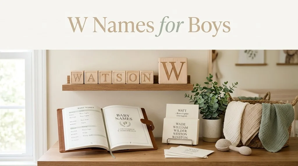 W Names for Boys