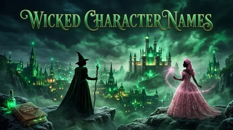 Wicked Character Names